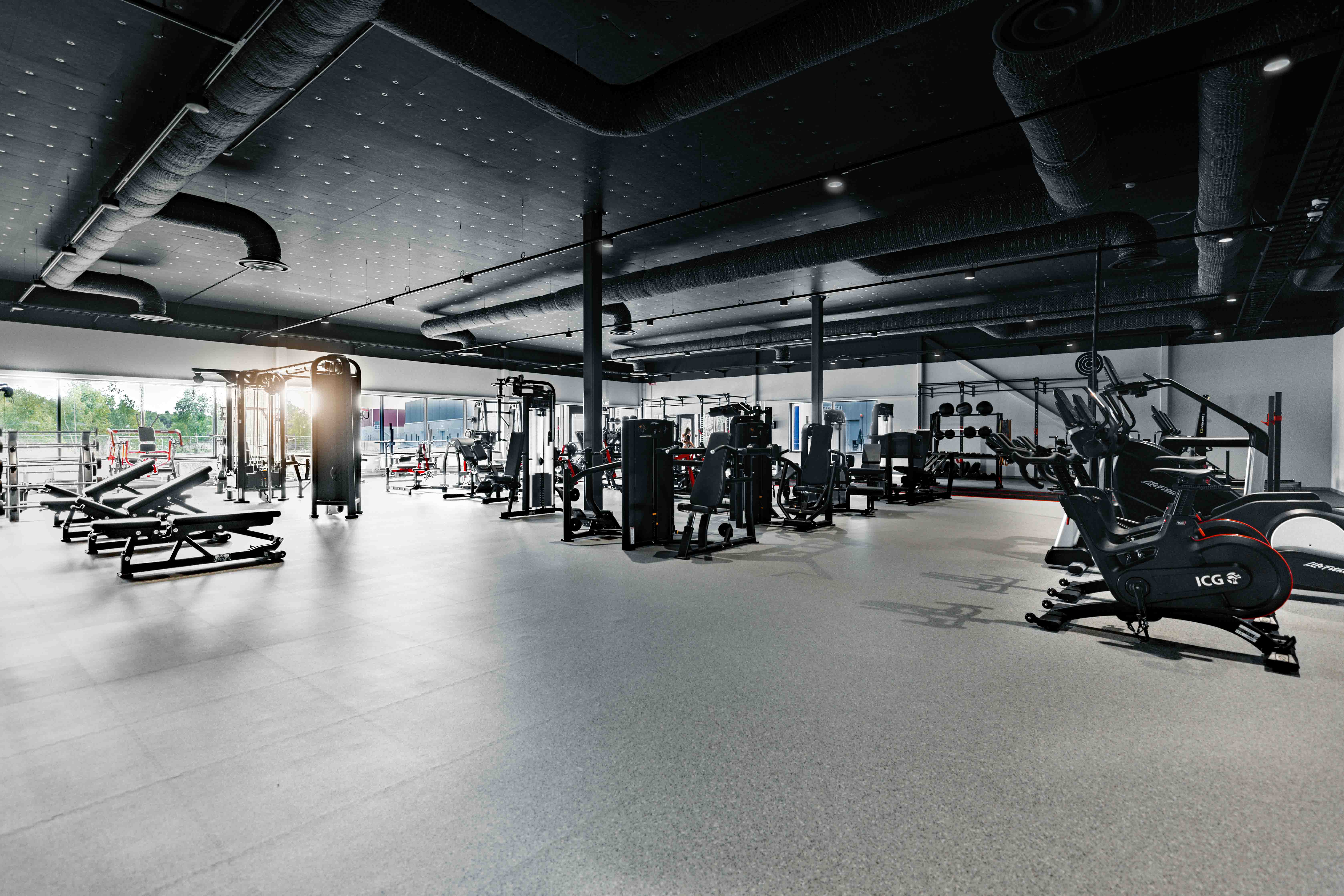 U-FIT Albyberg gym - översikt
