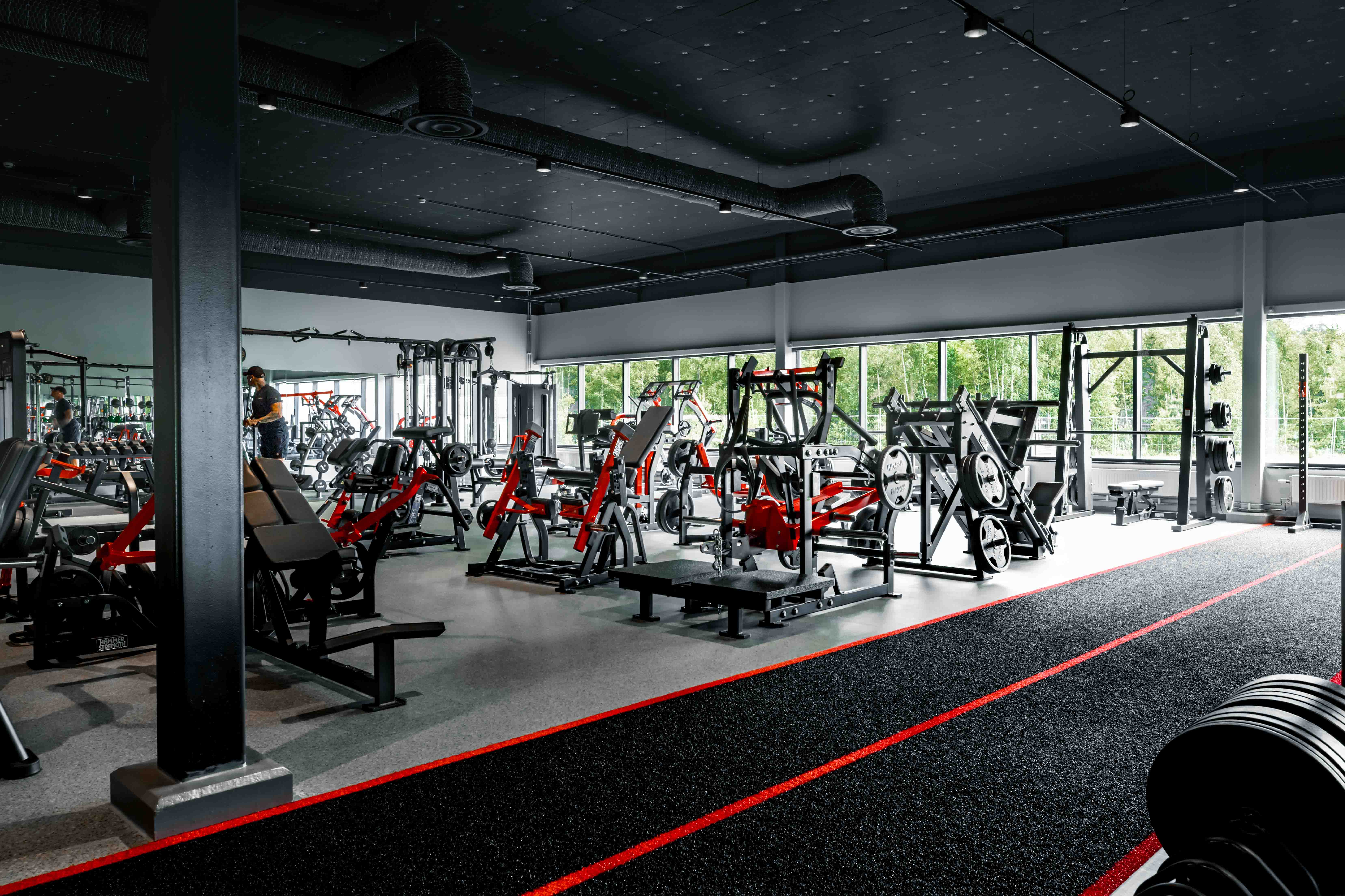 U-FIT Albyberg gym - träningsyta